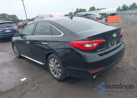 2017 Hyundai Sonata Sport from USA, damaged, VIN 5NPE34AFXHH514489